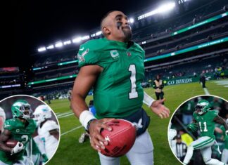 Eagles shake off Jets loss with impressive win vs. Dolphins