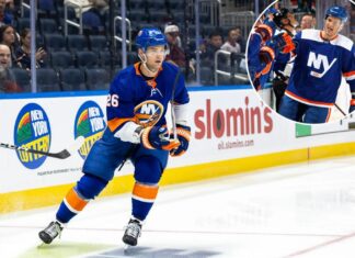 Islanders’ Oliver Wahlstrom playing catch-up in return from surgery