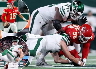 Jets’ upset bid sunk by Zach Wilson late fumble in loss to Chiefs