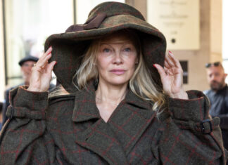 Pamela Anderson Went Makeup-Free at Fashion Week (And Looked Great, Obviously)