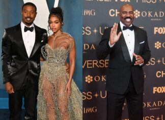 Michael B. Jordan Reunites With Steve Harvey After Lori Harvey Breakup