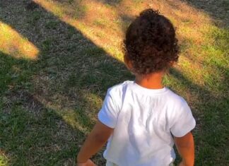 Maralee Nichols & Tristan Thompson's Son Theo Shows Athletic Skills