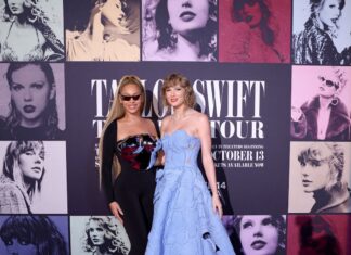 Taylor Swift Reacts to Beyoncé's "Fairytale" Appearance at Premiere