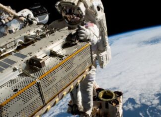 How to watch two astronauts check the ISS for microbes