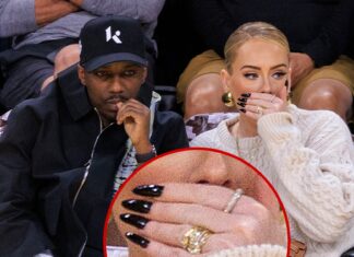 Adele Flashes Ring at Lakers Game, Another Clue She’s Married to Rich Paul