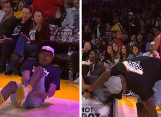 Lakers Fan Injures Himself During $55,000 In-Game Shooting Contest
