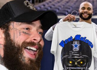 Post Malone Helps Design New Dallas Cowboys Clothing Line