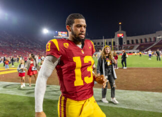 Caleb Williams Seen Crying In His Mothers Arm After Loss