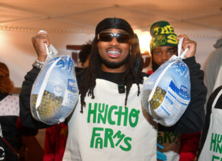 Quavo Hosts Thanksgiving Farmers Market For Atlanta Families