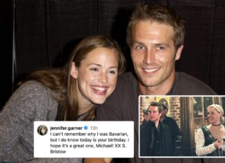 Jennifer Garner gushes over ex Michael Vartan with ‘Alias’ photo