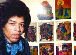 Jimi Hendrix’s Psychedelic Drawings From 1960s Up For Sale For $195,000