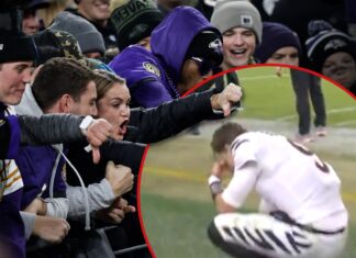 Ravens Fans Chant ‘F*** Joe Burrow’ After Injury in TNF Game