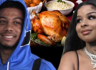 Blueface and Chrisean Rock Spend Thanksgiving Together