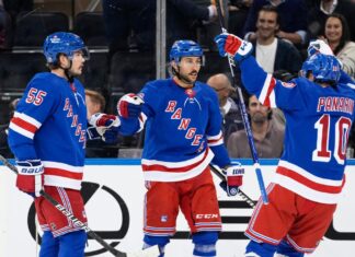 Inside the feast Vincent Trocheck hosted for the Rangers