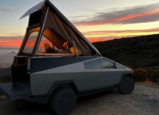 Tesla Cybertruck Camper Prototype — See Inside