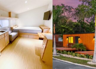 Rent Is $1,300 a Month for This Duplex Tiny-Home Near Tampa, Florida: Photos