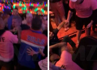 NY Bar Security Staff Roped Into Brawl After Trying to Break Up Fight