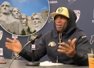 Deion Sanders describes Mount Rushmore as ‘those little four heads’ thinking it was in California