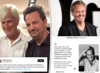 Matthew Perry’s stepdad Keith Morrison speaks out one month after his death