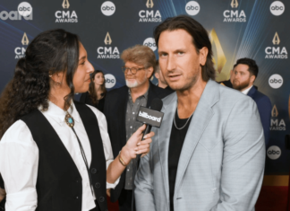Russell Dickerson on Attending Taylor Swift’s Eras Tour, Crashing Ronnie Dunn’s Party, Creating ‘The Afterparty Deluxe’ & More | CMA Awards 2023