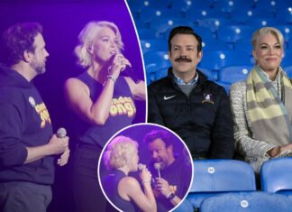 Ted Lasso’s Jason Sudeikis, Hannah Waddingham sing ‘Shallow’