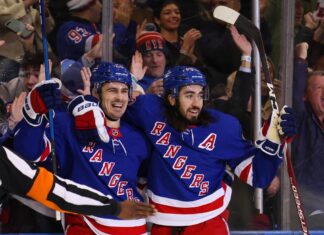 Chris Kreider puts on two-goal show in Rangers’ win over Bruins