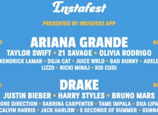 Instafest now lets you create a music festival poster through a playlist link