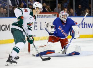 Louis Domingue has big night in Rangers’ win: ‘It felt amazing’