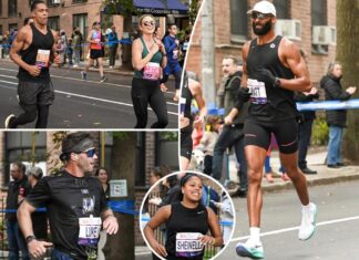 2023 NYC Marathon celebrity finish times