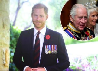 Prince Harry dons military medals after not allowed at coronation
