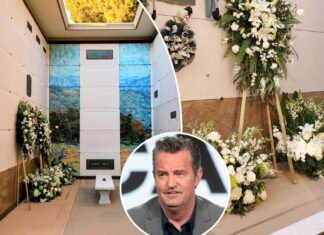 Matthew Perry buried in private, star-studded plot after funeral