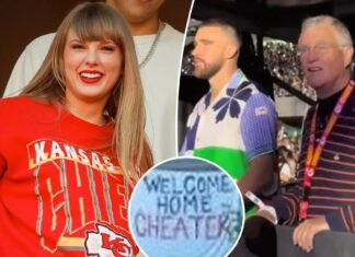 Taylor Swift’s dad called ‘traitorous’ for wearing Chiefs gear