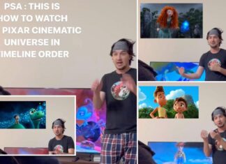 Disney superfan shares the official timeline of Pixar films