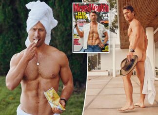 Glen Powell goes nude, reveals Tom Cruise acting tips in photoshoot