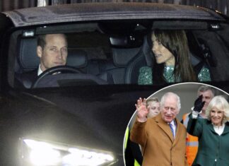 Prince William, Kate Middleton seen leaving King Charles’ birthday bash after late night of partying