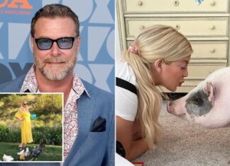 Dean McDermott says Tori Spelling invited her pet pig into their bed —ruining the marriage