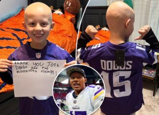 Josh Dobbs, Vikings gift young fan signed jersey in heartwarming moment