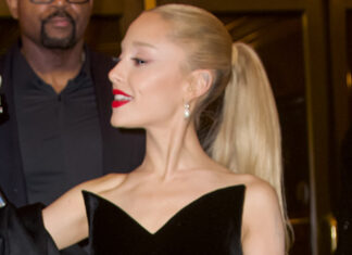 Ariana Grande Rocks Velvet Gown for Ethan Slater’s Play on Broadway – Hollywood Life