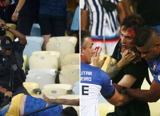Lionel Messi Soccer Match Delayed By Wild, Bloody Brawl In Stands