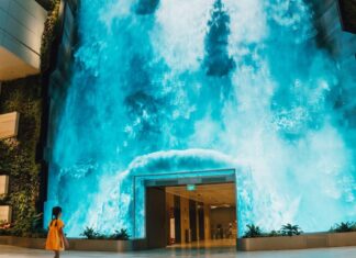 Singapore’s Changi Airport unveils stunning digital features