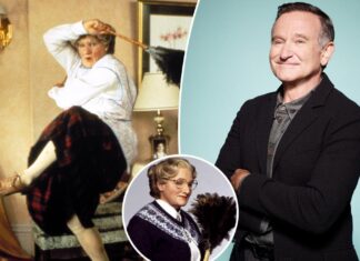 Robin Williams’ ‘Mrs. Doubtfire’ improvising 2M feet of film