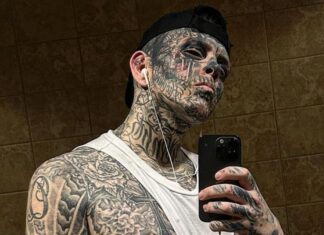 TikToker Quest Gulliford Gets His Eyeballs Tattooed in $10K Procedure