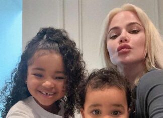 Khloe Kardashian Unveils New Family Portrait With Kids True & Tatum