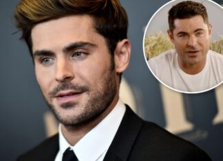 Zac Efron looks unrecognizable in ‘The Iron Claw’ interview