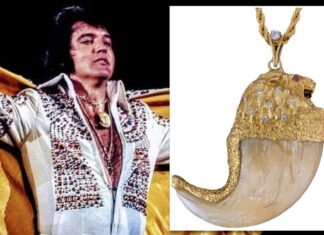 Elvis’ iconic ‘Lion Claw’ necklace hitting the auction block