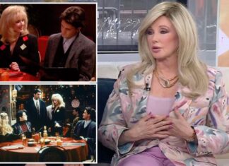 Morgan Fairchild got sympathy as Chandler’s mom