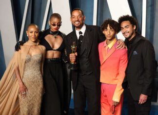 Jada Pinkett Smith Celebrates Thanksgiving with Will Smith, 3 Kids