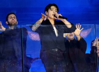 Jung Kook Performs Surprise Times Square Show in NYC