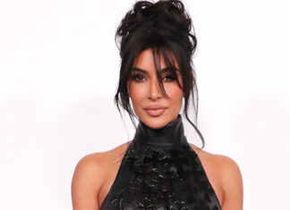 Kim Kardashian Rocks Black Halter Dress at 2023 CFDA Fashion Awards – Hollywood Life