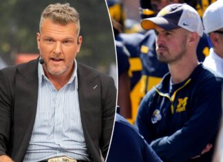 Pat McAfee shades Connor Stalions after ESPN mic mishap